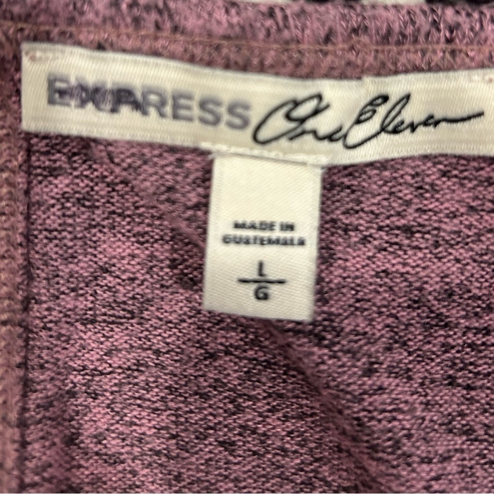 {Express} Jersey Cropped Top - Picture 3 of 3